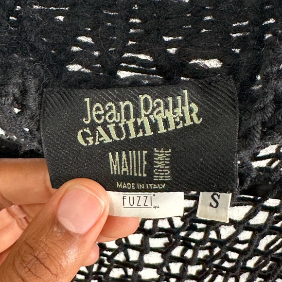 Jean Paul Gaultier AW 2007 Mohair Spider Webbed Knit Top - Picture 3 of 4